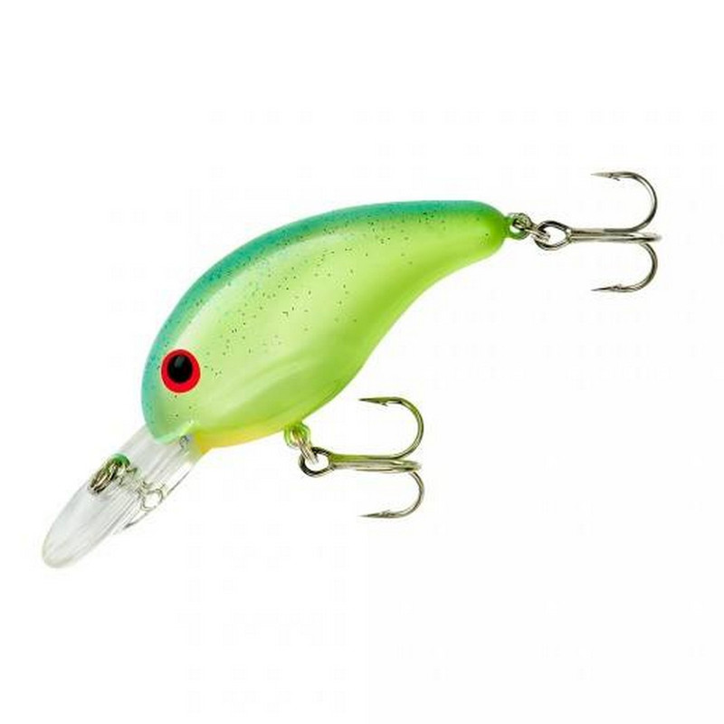 Bandit 200 Series 2 " Lure in Chartreuse Blue Back Color